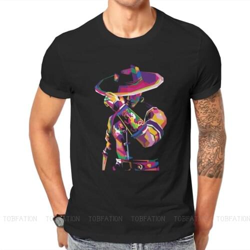 Mortal Kombat Video Game Kung Lao Classic Tshirt Vintage Gothic Mens Clothes Tops Large Cotton O-Neck T Shirt