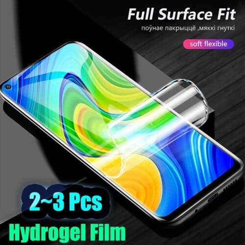 Hydrogel film for redmi-note-9pro soft glass screen protector redmi note 9 s xaomi note9s protection redmi 9s xiaomi note 9 pro