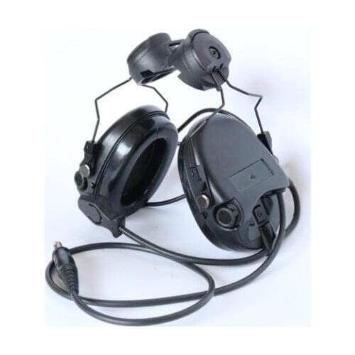 MSASORDIN Helmet Rail Bracket Sponge Earmuff Noise Cancelling Headphones