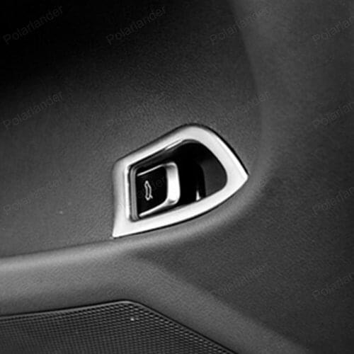 Trunk Switch Button Decoration Cover Trim Auto accessories stainless steel Frame for new A/udi A4L