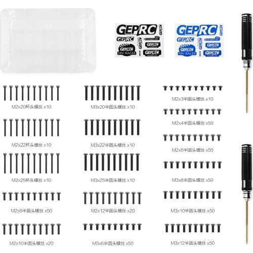 GEPRC FPV Drone Boxed Screw Accessories Set Spare Parts