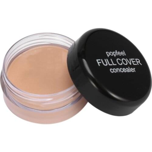 POPFEEL Professinal Base Foundation Makeup Face Concealer Cream Long Lasting Moisturizing Cover Pores Concealer