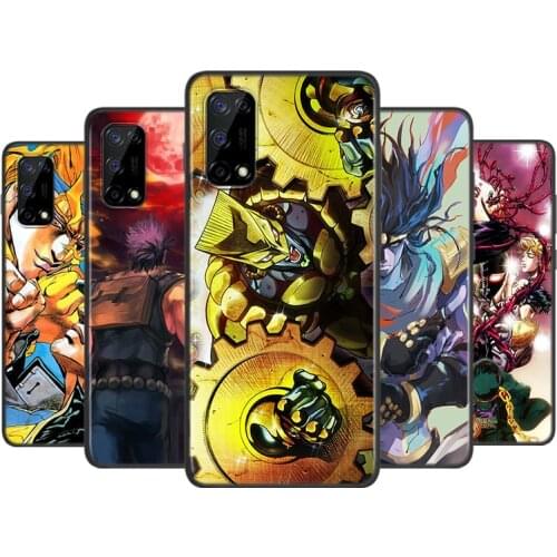 JoJos Bizarre Adventure Anime For OPPO A5 A9 A11X A1K A12 A12E A31 A32 A52 A53 A72 A73 A93 A94 AX7 Pro Soft Phone Case