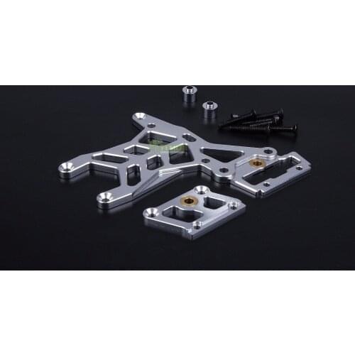 Alloy CNC Rear Upper Plate Set Fit for 1/5 HPI ROFUN ROVAN KM BAJA 5B 5T 5SC