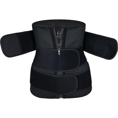 Slim Belt for Woman Corset Trimmer Cincher Body Shaper Belt Slimming Waist Trainer Bodi Shaper Shapewear 3 Strap Long Torso