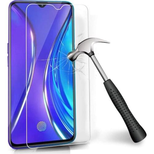 Tempered Glass For OPPO Realme 3MT6771 Glass 9H 2.5D Protective Film Explosion-proof Clear Screen Protector Phone Case