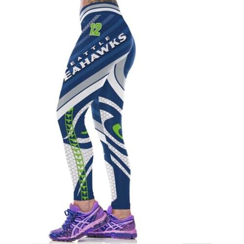 Print Yoga Pants Women Unique Fitness Leggings Workout Sports Running Leggings Sexy Push Up Gym Wear Elastic Slim Pants