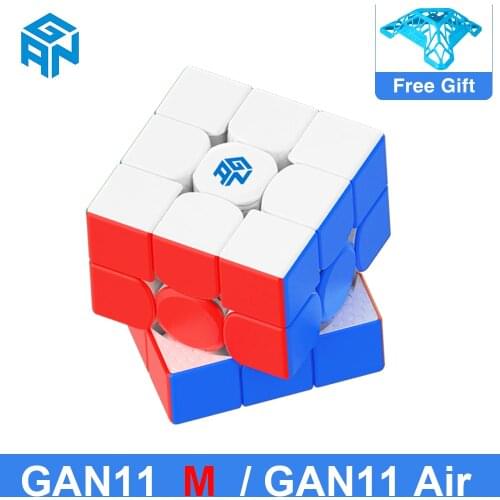 2021 Newest GAN11 M 3x3x3 Magnetic Speed Cube GANCUBE 3x3 GAN11 Air DUO Magico Cubos simple edition GAN11 M Pro Cube