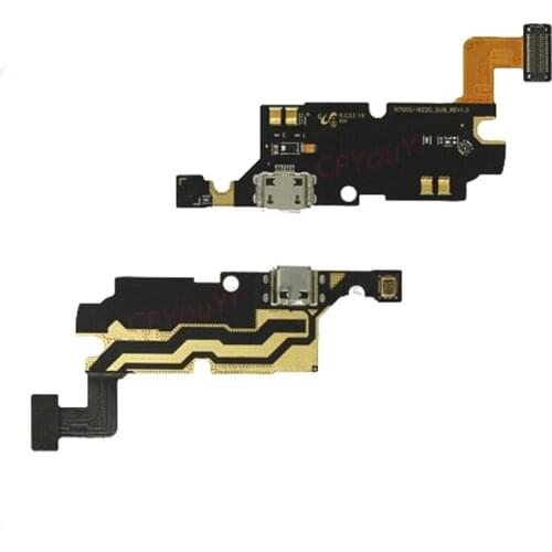 5pcs/lot USB Charging Port Dock Connector Flex Cable For Samsung Galaxy Note i9220 N7000