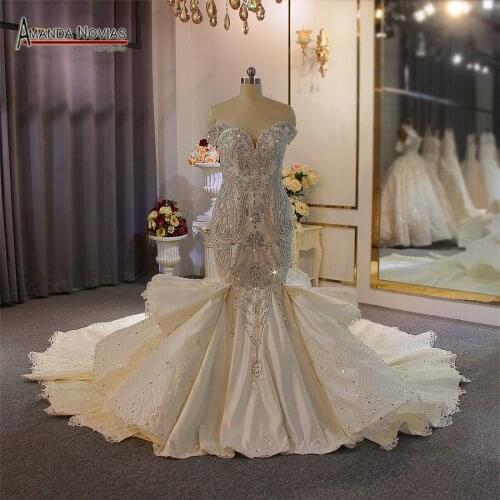 Amanda Novias Wedding Dresses With A Train
