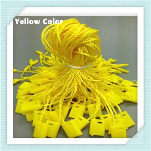 Free Shipping 1000PCS 20cm Long Special Plastic Garment String Seal Tag for Clothing Shoes and Bags, Garment Accessories JS-20