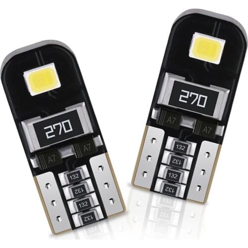 For 10pcs t10 2835 2smd canbus led t10 Small lights T10 reading light License Plate Light Semaphore The width light