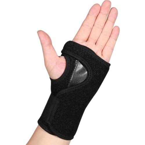Wrist Brace Splint Support Left Right Hand Carpal Syndrome Support Recovery BLK Orthopedic Brace