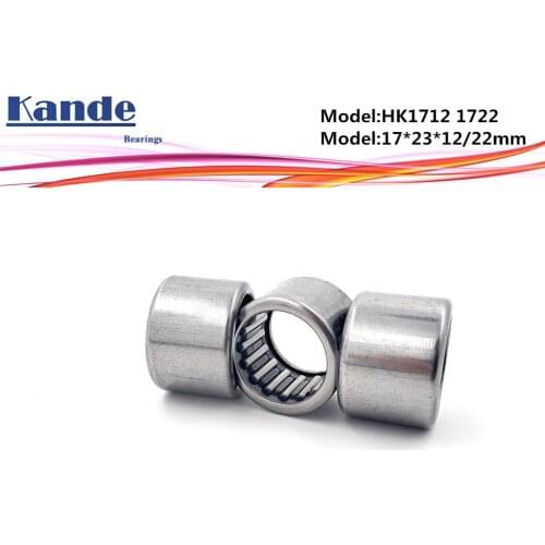 HK1712 HK1722 Needle Bearings Needle Roller Bearing 17x23x12 17x22x22mm