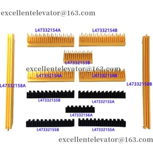 L47332154AB L47332155AB L47332153B L47332156A L47332158AB Escalator Demarcation 1 Set=12PCS Use for Thyssenkrupp 1 Pack= 5 Sets
