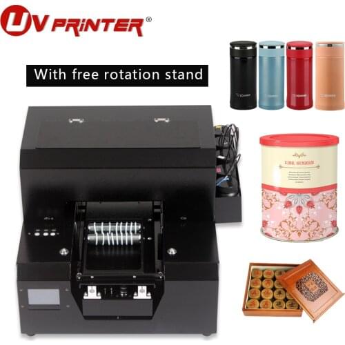Multifunctional printer with plane and cylinder for printing and processing mobile phone cases/T-shirts/gift boxes/business card