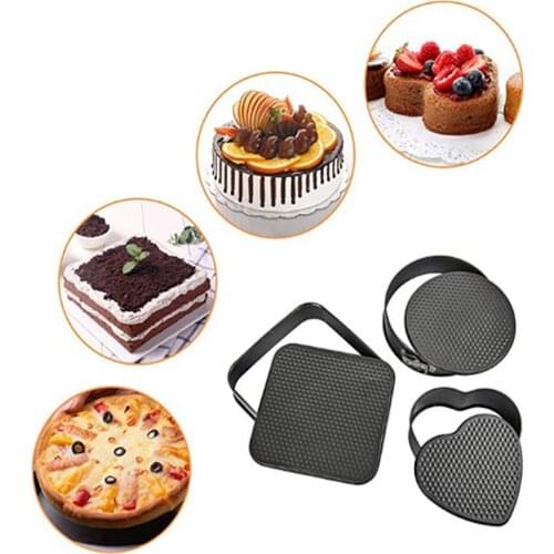 Multi Shape Metal Bread Pan Toast Bread Molds Cakes Detachable Cake Mold Tray Mould Non-stick Kitchen Bakeware Sets