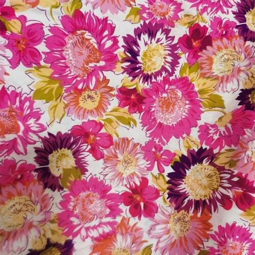 New fashion 100%cotton print fabric for fashion dress, bed sheet, home decor, table cloth curtain cloth patchwork sewing tissue