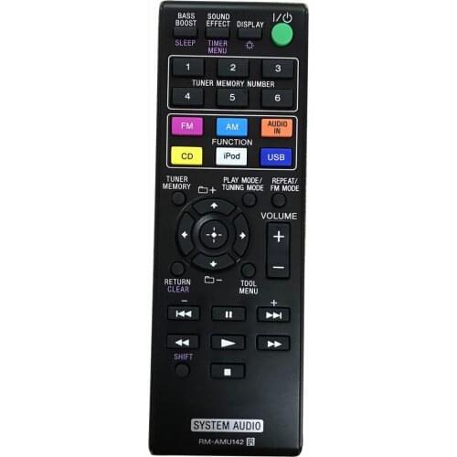 New RM-AMU142 Remote Control For SONY RM-AMU142 CD Micro Hi-Fi CMT-50IP Audio System Remote Control RM-AMU144 RM-AMU145