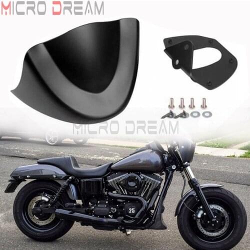 Front Chin Spoiler Air Dam Fairing for Harley 2006-later Dyna Fat Bob Wide Glide FXD Super Glide Custom Mudguard Bottom Fairing
