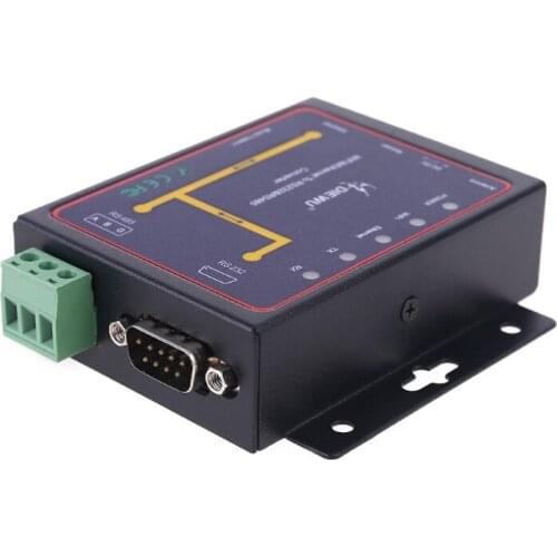 WiFi Ethernet RJ45 to RS232 RS485 Serial Server Converter Support WatchDog Modbus Gateway TCP UDP IP P2P