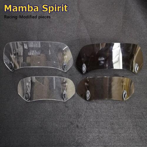 FOR Aprilia SR Max250 Max300 Scarabeo 500 SR MAX 125 Motorcycle Risen Adjustable Windscreen Windshield Spoiler Air Deflector