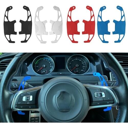 Shifter Extended Car Steering Wheel Shift Paddle 2Pcs/Set For VW GOLF GTI R GTD GTE MK7 7 POLO GTI Scirocco Car Accessories