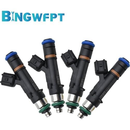 4PCS Fuel Injector 0280158105 0 280 158 105 for Mazda M6 2.0 2.3 Fusion Focus Escape Mercury