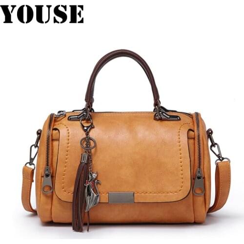 YOUSE Brand 2020 New Fashion Bags Large Capacity Cross-body Bag Ladies Trend Temperament Versatile Fringe One-shoulder Bags