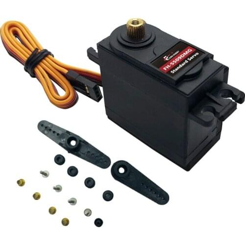 1pcs Flash hobby FH-5509MG 9kg High Torque Throttle Steering RC Servo Metal Gears