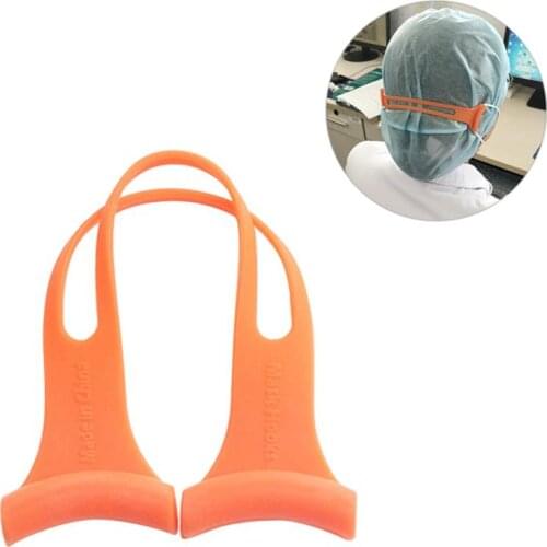 3pcs Face Mask Extend Band Adjustable Antiskid Silicone Protective Ear Mask Belt for Adult and Kids Mask Accessories