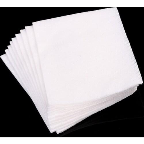 50pcs Tattoos Cleansing Tissue Toiletries Cotton Facial Makeup Remover Tattoo Beauty Disposable Wipe Clean Paper Direct Selling