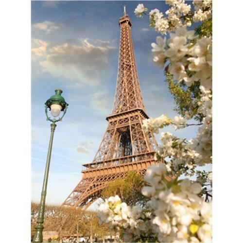 5D DIY Embroidery Rhinestone Paste Sticker Cross Stitch Home Decoration Mosaic Landscape Diamond Painting XN338