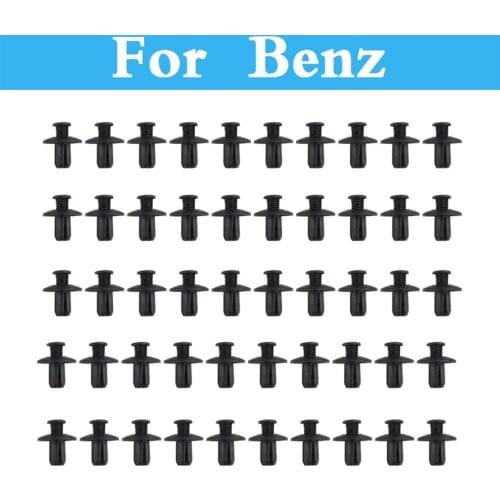 8mm Car Plastic Rivet Fasteners Bumper Mudguard Expansion Clips For Benz A Amg B E S C Glass Cla Gla Cls Gle Glc C63s A45