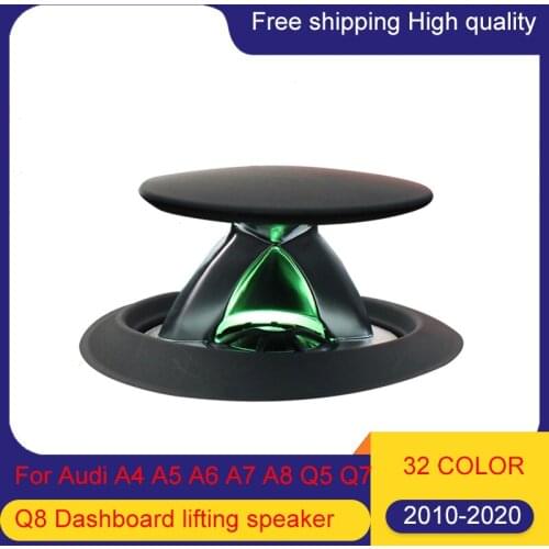 Center dashboard lifting speaker fit for Audi A4 S4 RS4 A6 S6 RS6 A7 S7 RS7 A5 S5 RS5 Q5 SQ5 RSQ5 audio tweeter midrange upgrade
