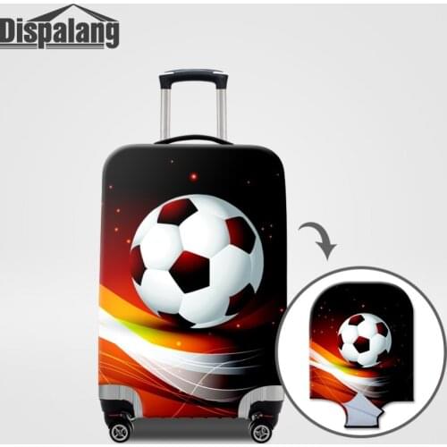 Travel On Road Suitcase Protector Cover For 18-32 Inch Trolley Case Footballs Soccers Basketballs Rugbyball Men Dustproof Covers