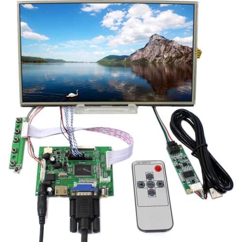 HD MI VGA 2AV LCD Controller Board 10.1inch B101XAN01 1366x768 Touch LCD Screen