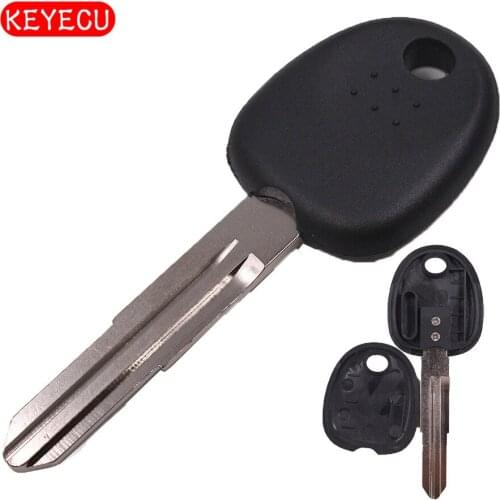 Keyecu 10pcs/lot Transponder Ignition Key Case for HYUNDAI Coupe Tucson Elantra Accent Santa Fe