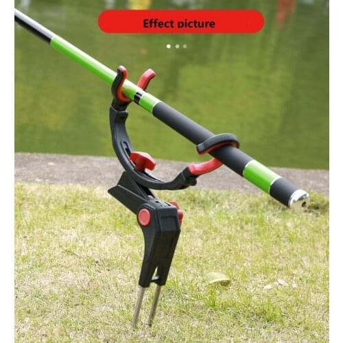 Universal Fishing Pole Holder 360 Degree Adjustable Fishing Rod Bracket Sea Lak Fix Rack Stand Fishing Tool Accessories