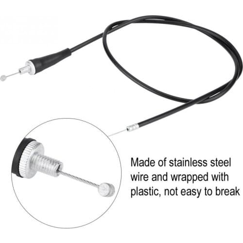 Straight Head Motorcycle Throttle Oil Cable Line for Pit Dirt Motor Trail Bike Motocross 110cm