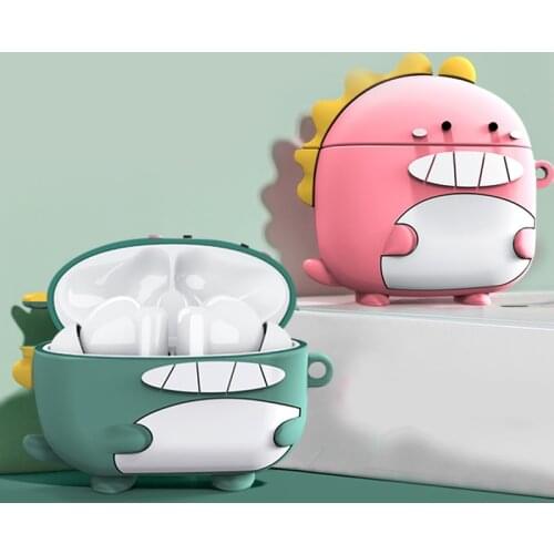 Cartoon Headset Silicon Case for Huawei Honor Earbuds Choice Earbuds X1 Earphone Case cute bear Protect Case Honor x1 cover