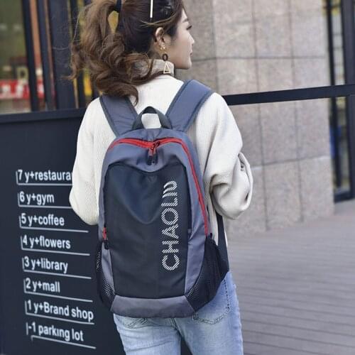 New Fashion Casual Backpack Womens Nylon Waterproof Backpack All Match Trend Personality Simple Backpack