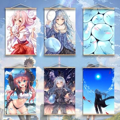 Anime Poster That Time I Got Reincarnated As A Slime Canvas Painting Wall Decor Poster Wall Art Picture Room Decor Home Decor