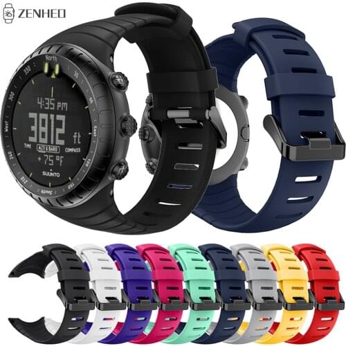 Watch Strap For Suunto Core Silicone Watchband Replacement Bracelet Wristband For Suunto Core Smart Watch Band
