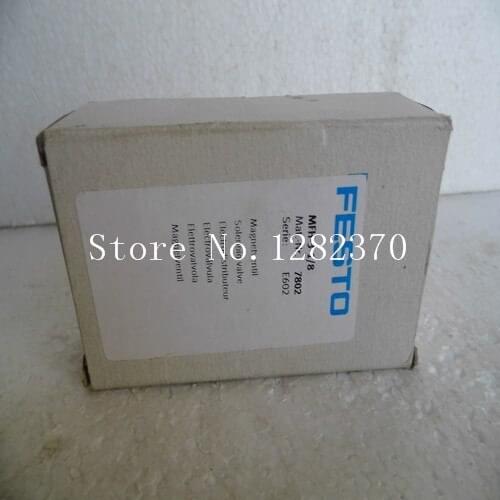 [SA] New original authentic special sales FESTO solenoid valve MFH-3-1 / 8 Spot 7802 --2PCS/LOT
