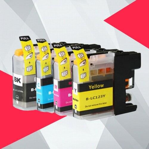 Compatible For Brother LC123 Ink Cartridge MFC-J4510DW MFC-J4610DW Printer Ink Cartridge LC 123 MFC-J4410DW J4710DW