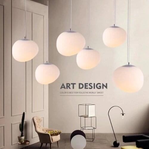 Modern Glass Pendant Lights Italy Foscarini Gregg Hanging Lamp Led Irregular pendant lamp Dining Room Kitchen loft Light Fixture