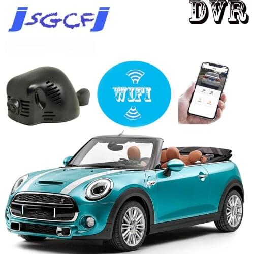 Special Car Road Record WiFi DVR Dash Camera Driving Video Recorder HD Night Vision For Mini Hatch F56 Cabrio F57 2014~2017