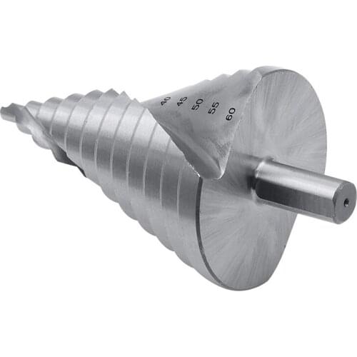 Spiral Grooved Step Drill 6-60MM / Multifunction Twist Drill / drilling tool / reaming High-speed steel HSS 4241