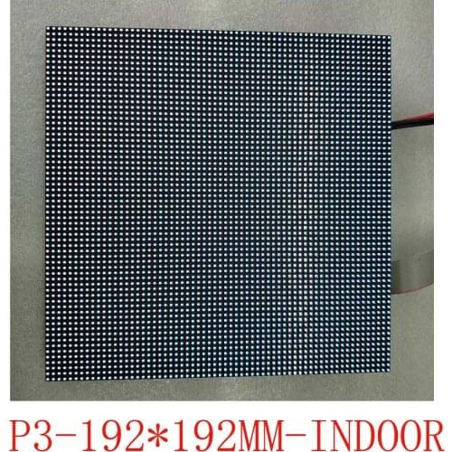 Led panel P3 indoor Meeting room Adverti led display adversting small module matrix 64x64 pixels High resolution hub75 screen